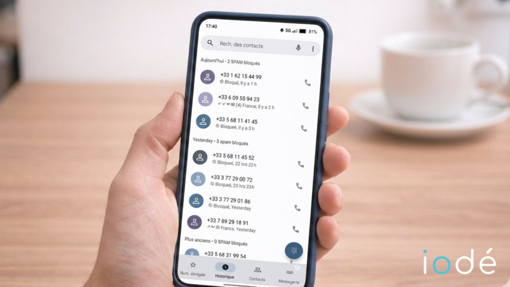 iodéOS Spam Blocker FR